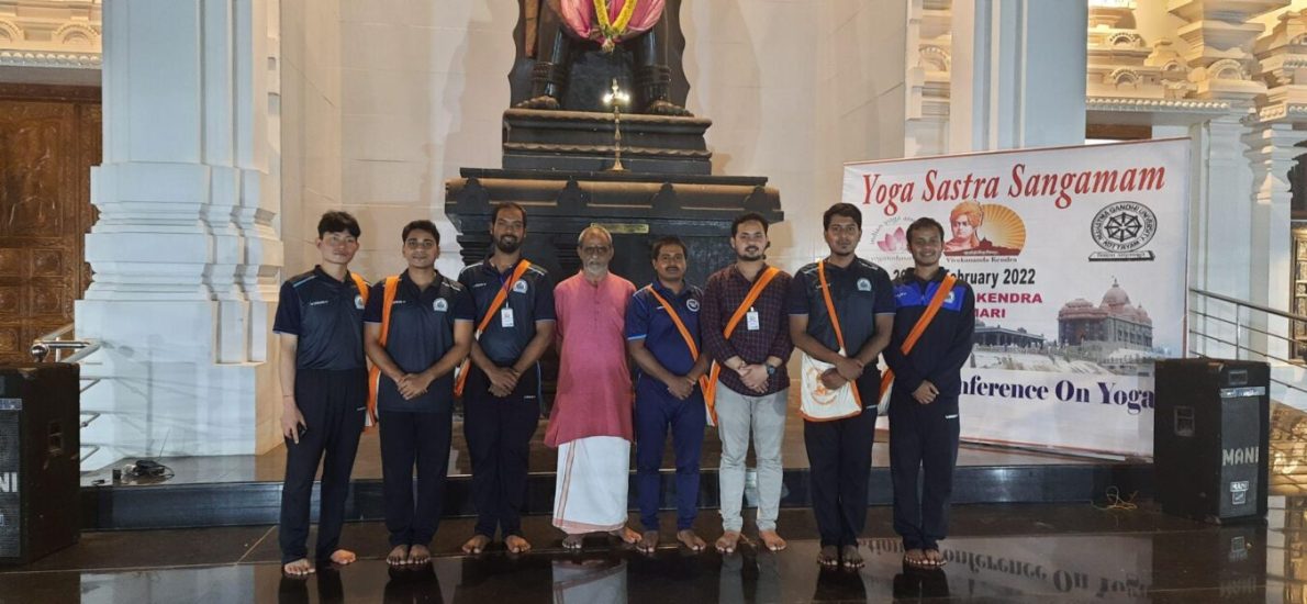 RKMVERI Yoga Students in Yoga Sastra Sangamam - Feb 2022